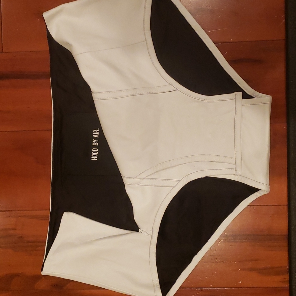 COPY - Hood by air men's leather brief white